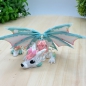 Preview: Kristallwolfsdrache - Lunaria Weiße Flügel
